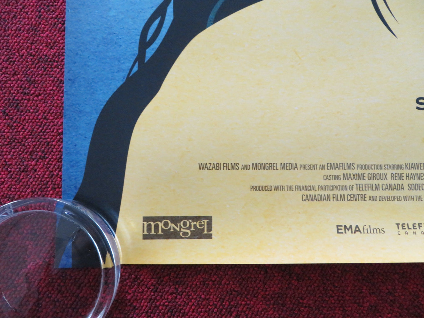 BEANS US ONE SHEET ROLLED POSTER KIAWENTIIO RAINBOW DICKERSON 2020 Rendezvous Cinema Movie posters