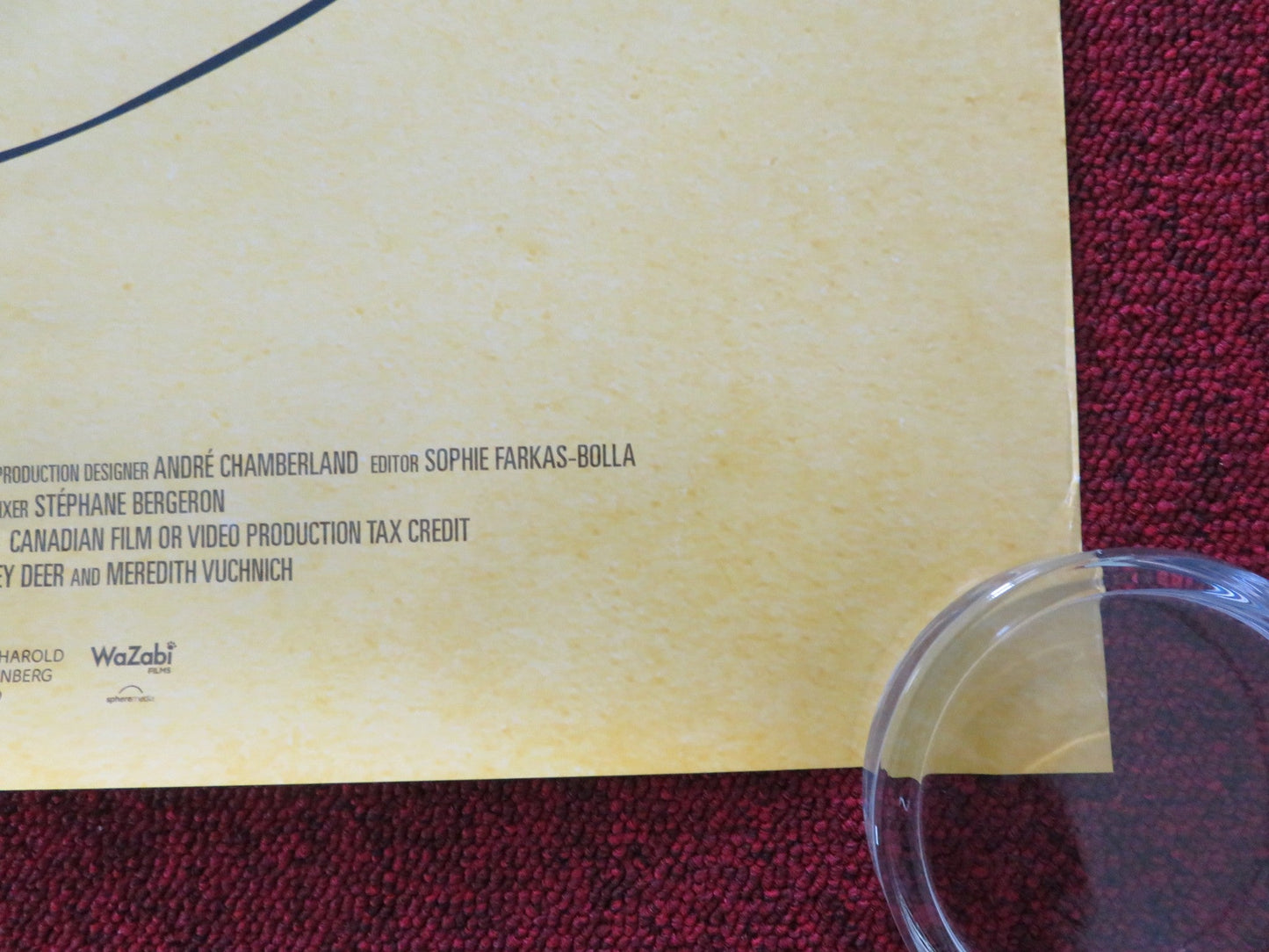 BEANS US ONE SHEET ROLLED POSTER KIAWENTIIO RAINBOW DICKERSON 2020 Rendezvous Cinema Movie posters