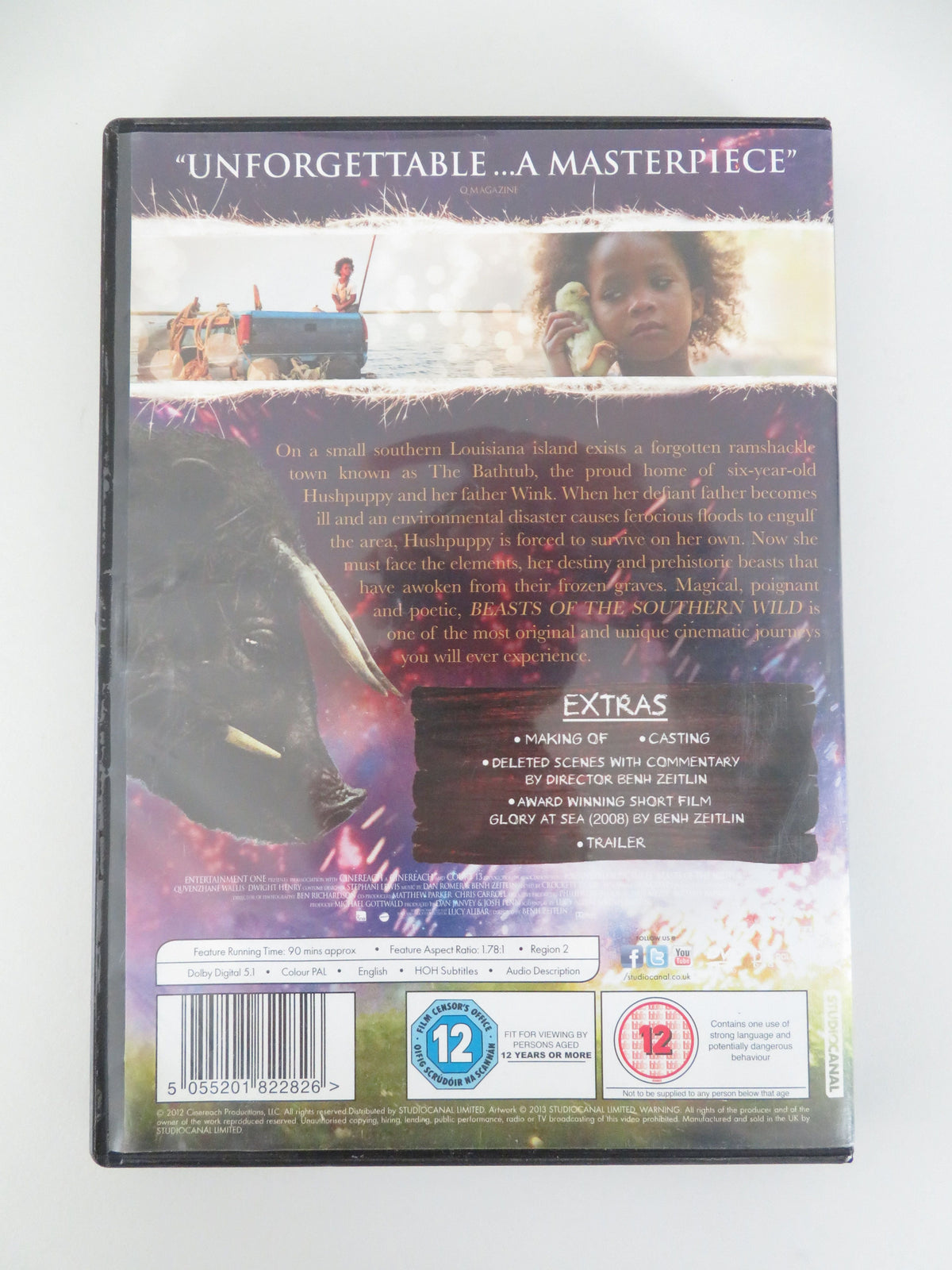 Beasts of the Southern Wild (DVD) Quvenzhané Wallis 2012 Region 2 Movie posters