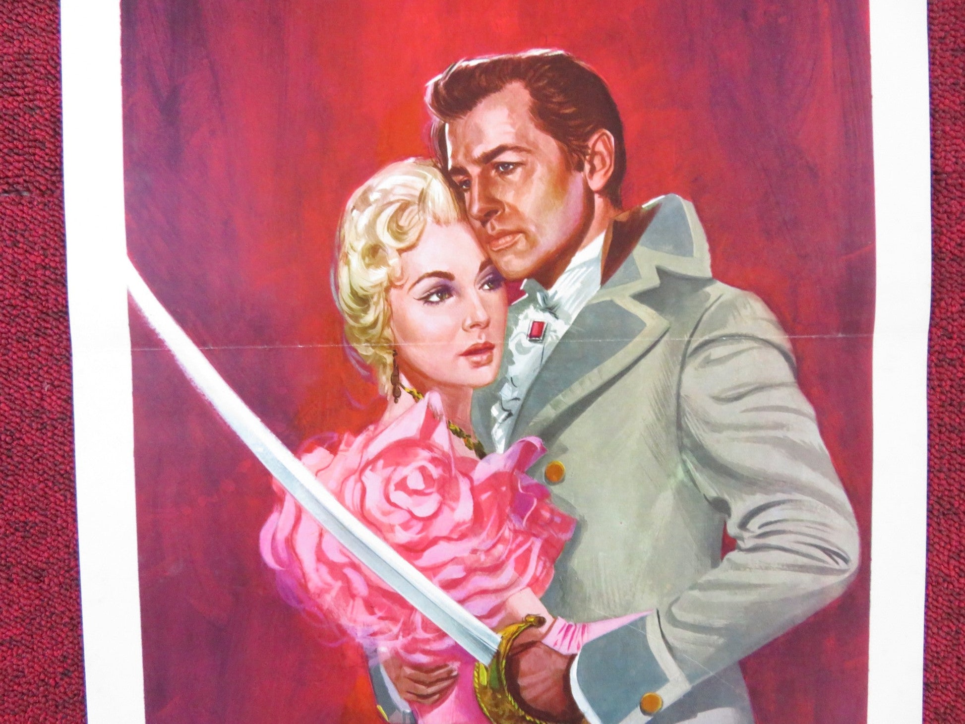 BEAU BRUMMELL ITALIAN LOCANDINA POSTER STEWART GRANGER ELIZABETH TAYLOR 1972 Rendezvous Cinema Movie posters