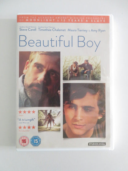 BEAUTIFUL BOY (DVD) TIMOTHEE CHALAMET STEVE CARELL 2018 REGION 2 Movie posters