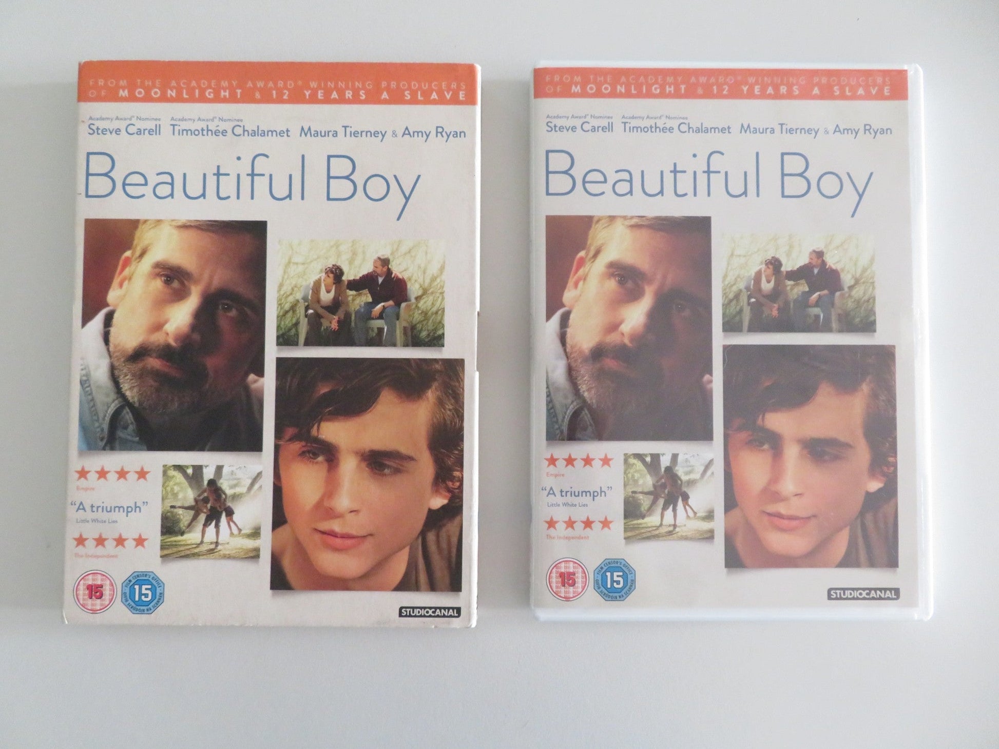 BEAUTIFUL BOY (DVD) TIMOTHEE CHALAMET STEVE CARELL 2018 REGION 2 Movie posters