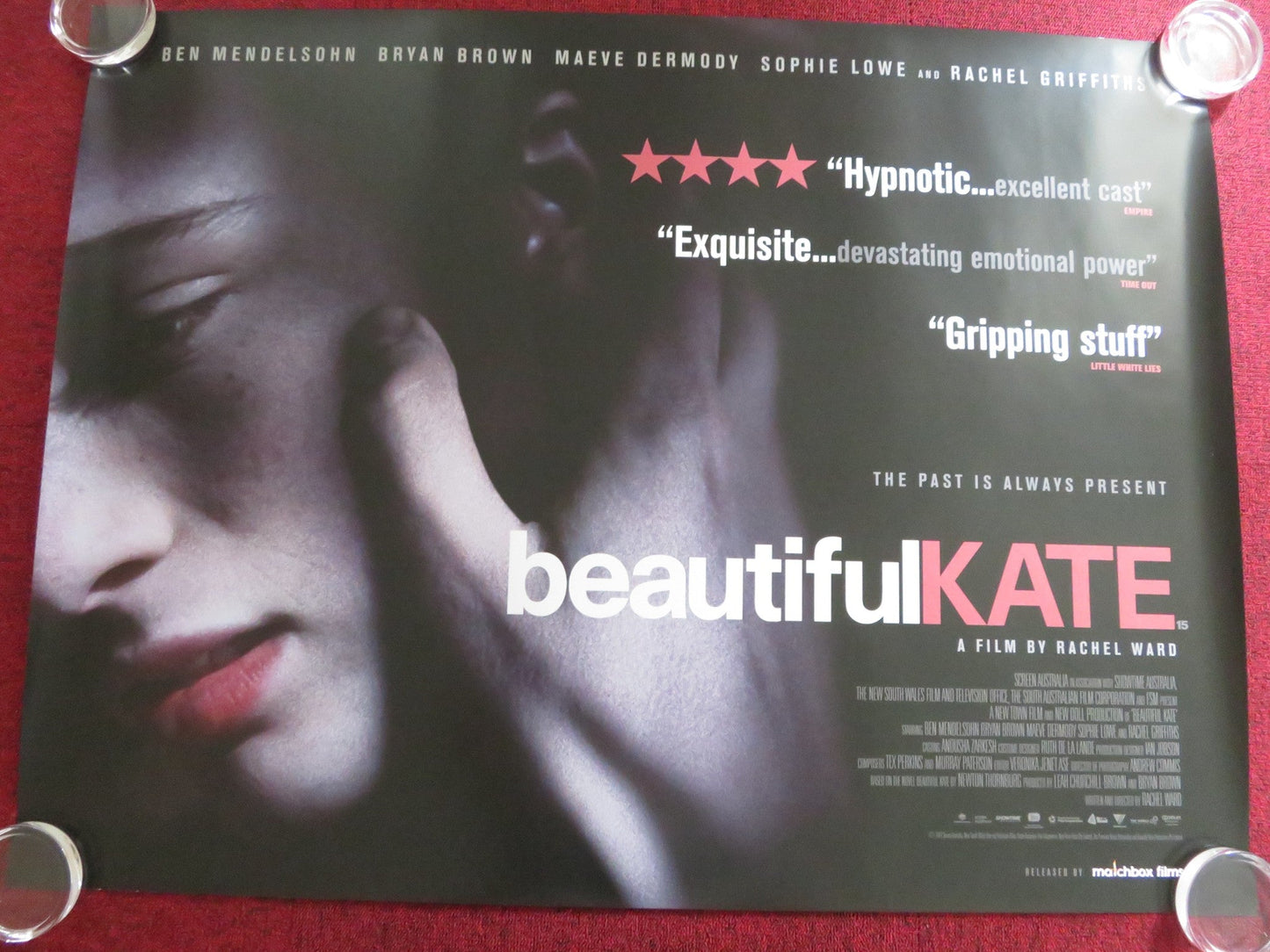 BEAUTIFUL KATE UK QUAD ROLLED POSTER SOPHIE LOWE BEN MENDELSOHN 2009 Rendezvous Cinema Movie posters