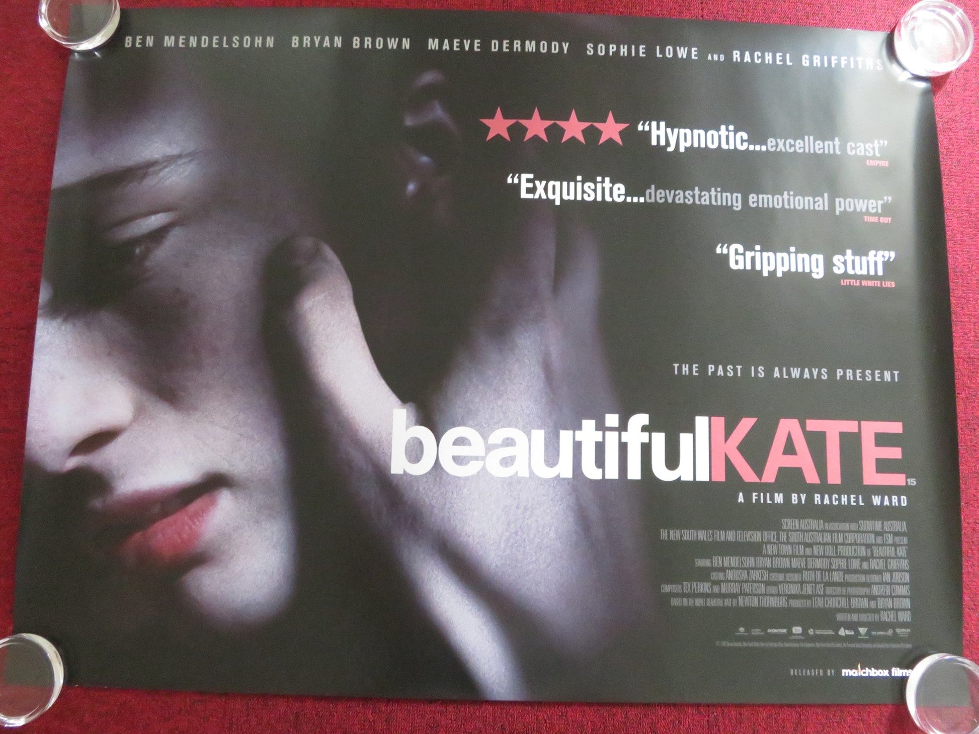 BEAUTIFUL KATE UK QUAD ROLLED POSTER SOPHIE LOWE BEN MENDELSOHN 2009 Rendezvous Cinema Movie posters