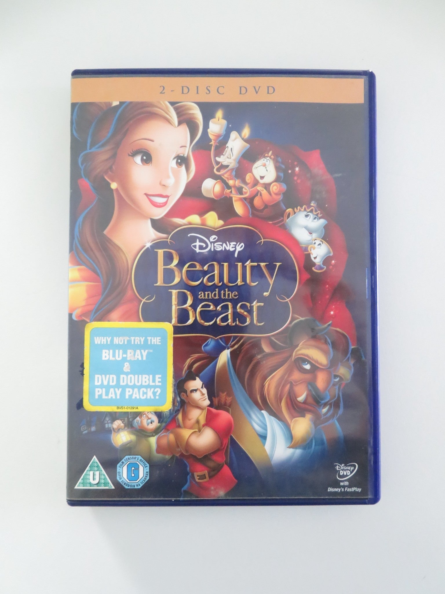 BEAUTY AND THE BEAST - 2 DISC DVD (DVD) DISNEY BOBBY BENSON 1991 REGION 2 Movie posters