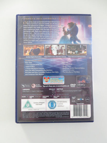 BEAUTY AND THE BEAST - 2 DISC DVD (DVD) DISNEY BOBBY BENSON 1991 REGION 2 Movie posters