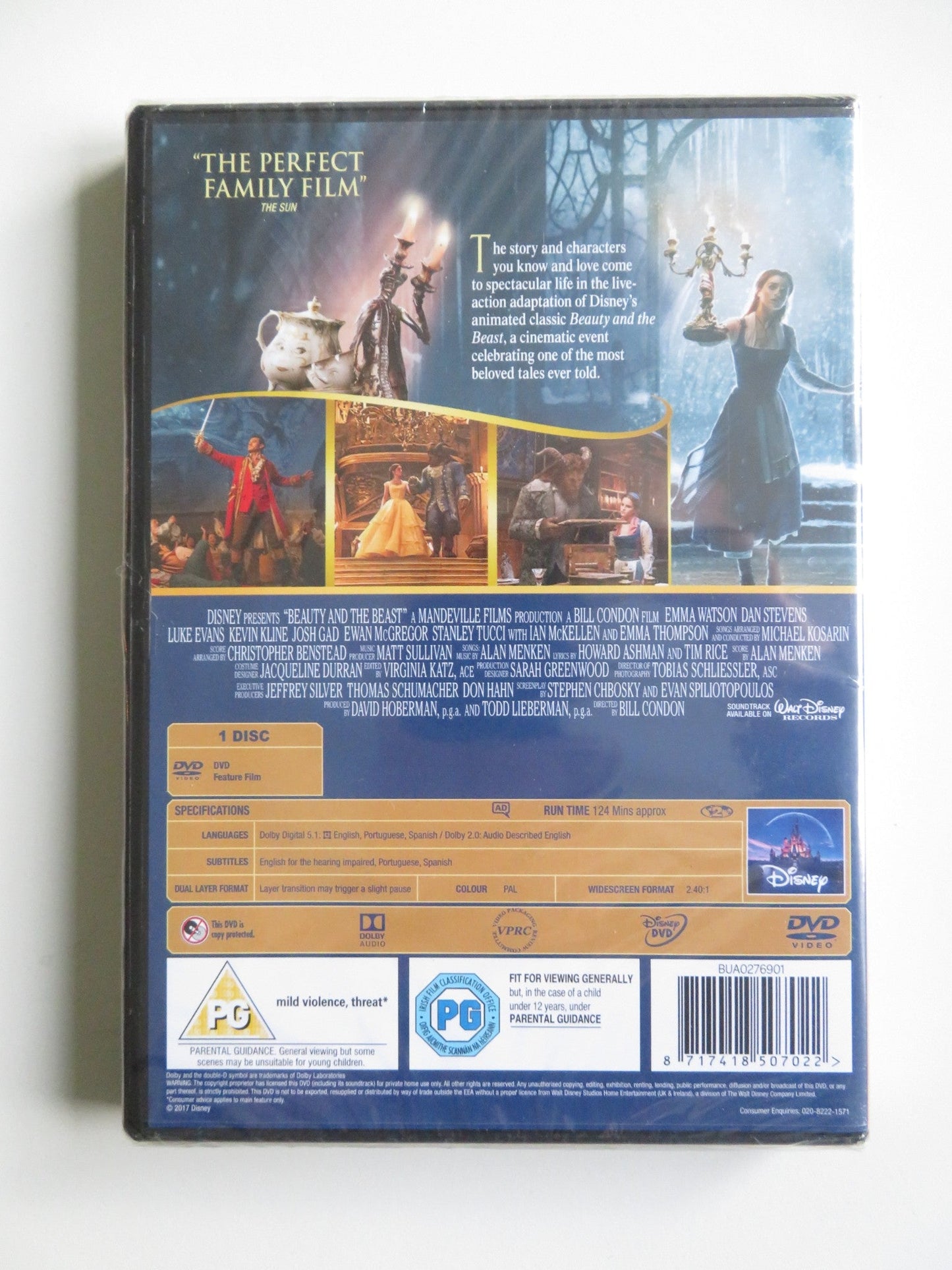 BEAUTY AND THE BEAST - B (DVD) DISNEY EMMA WATSON LUKE EVANS 2017 REGION 2 - Rendezvous Cinema