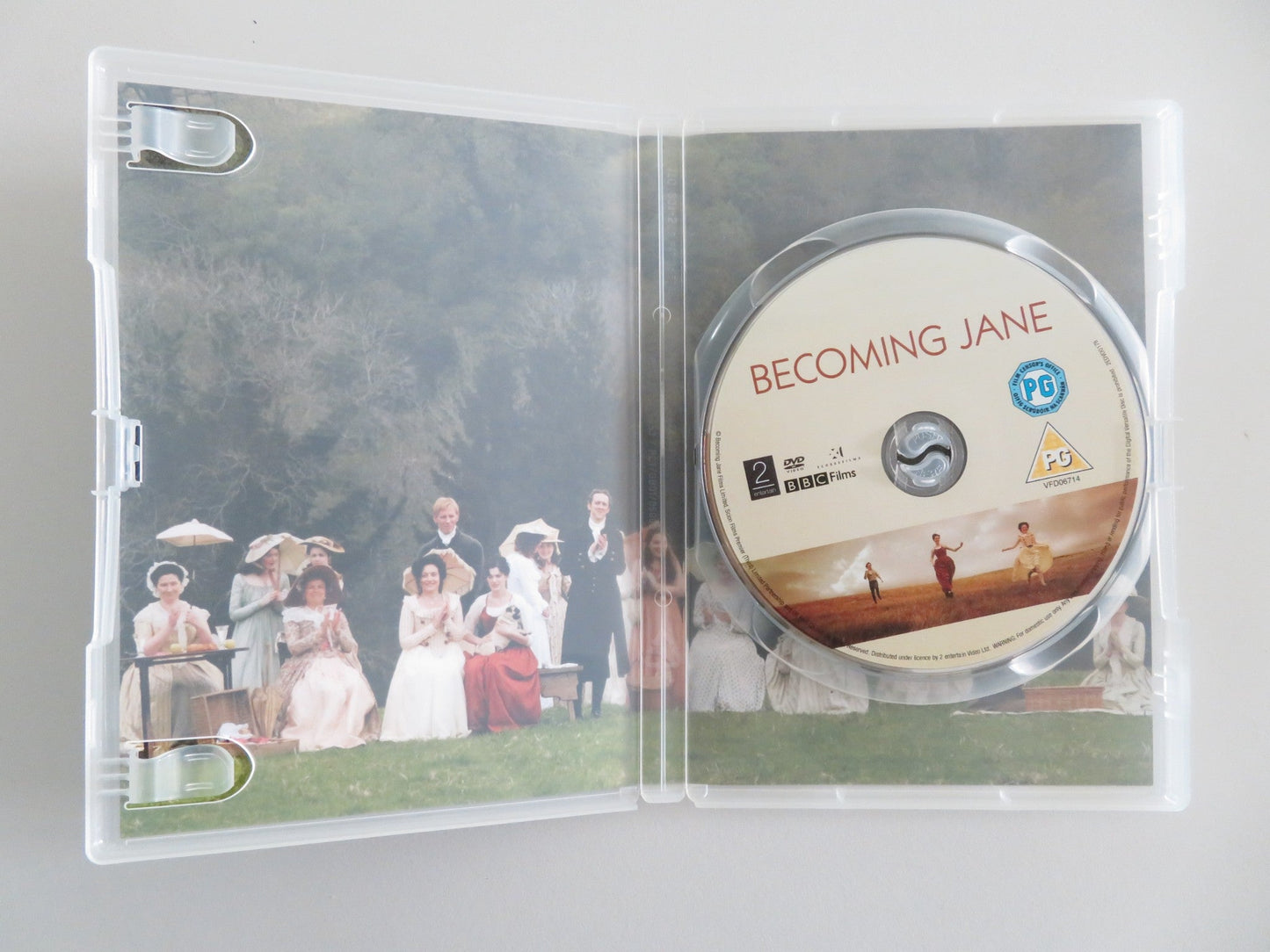BECOMING JANE (DVD) ANNE HATHAWAY JAMES MCAVOY 2007 REGION 2 Movie posters