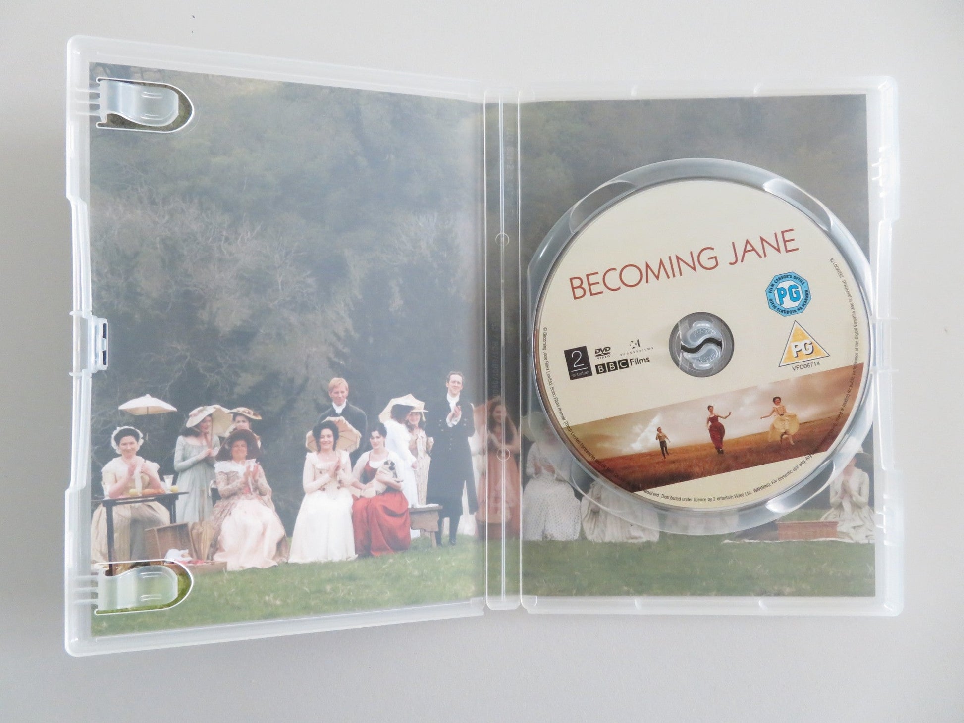 BECOMING JANE (DVD) ANNE HATHAWAY JAMES MCAVOY 2007 REGION 2 Movie posters