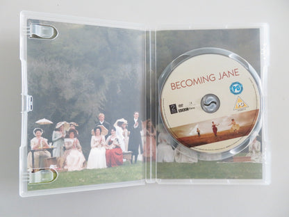 BECOMING JANE (DVD) ANNE HATHAWAY JAMES MCAVOY 2007 REGION 2 Movie posters