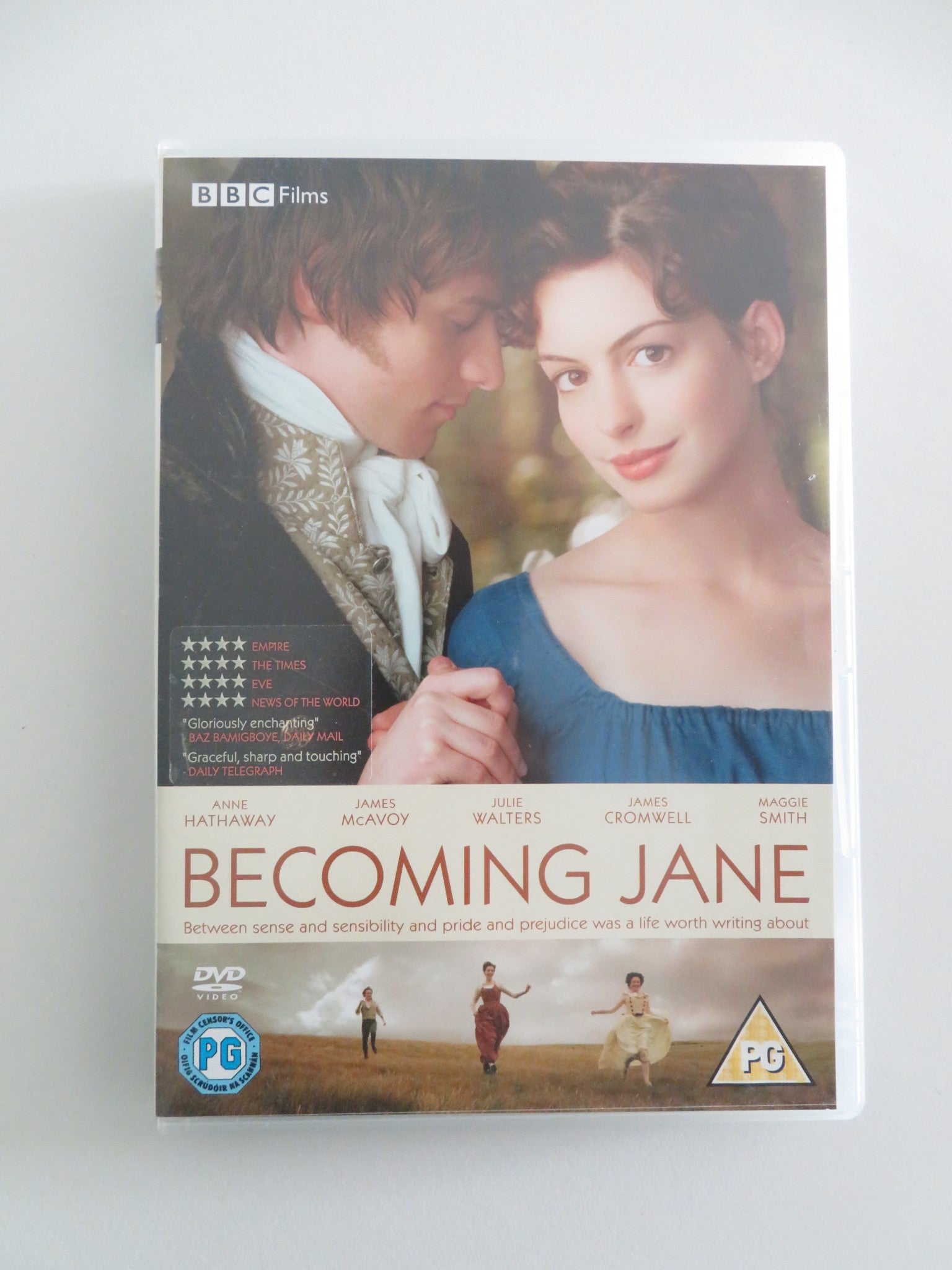 BECOMING JANE (DVD) ANNE HATHAWAY JAMES MCAVOY 2007 REGION 2 Movie posters