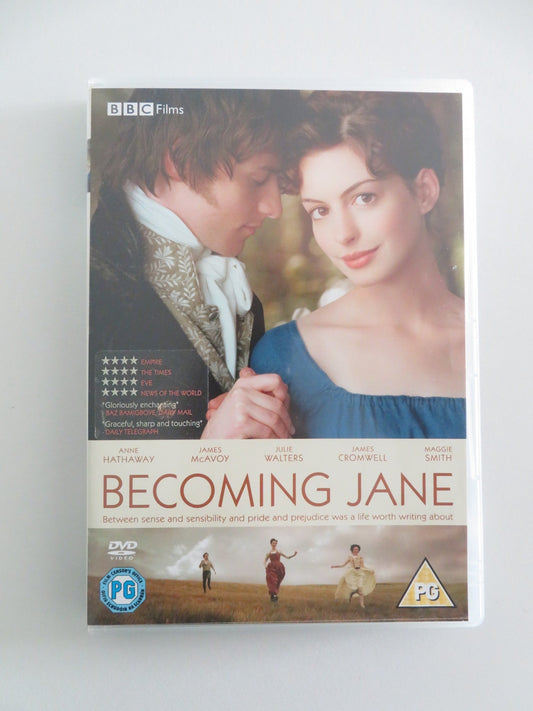 BECOMING JANE (DVD) ANNE HATHAWAY JAMES MCAVOY 2007 REGION 2 Movie posters