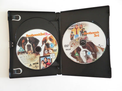 BEETHOVEN, BEETHOVEN'S 2ND, + 3RD 3 FILM BOX SET (DVD) C. GRODIN 1992 REGION 2 Rendezvous Cinema Movie posters