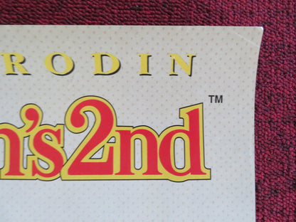 BEETHOVEN'S 2ND VHS VIDEO POSTER CHARLES GRODIN BONNIE HUNT 1993 Rendezvous Cinema Movie posters