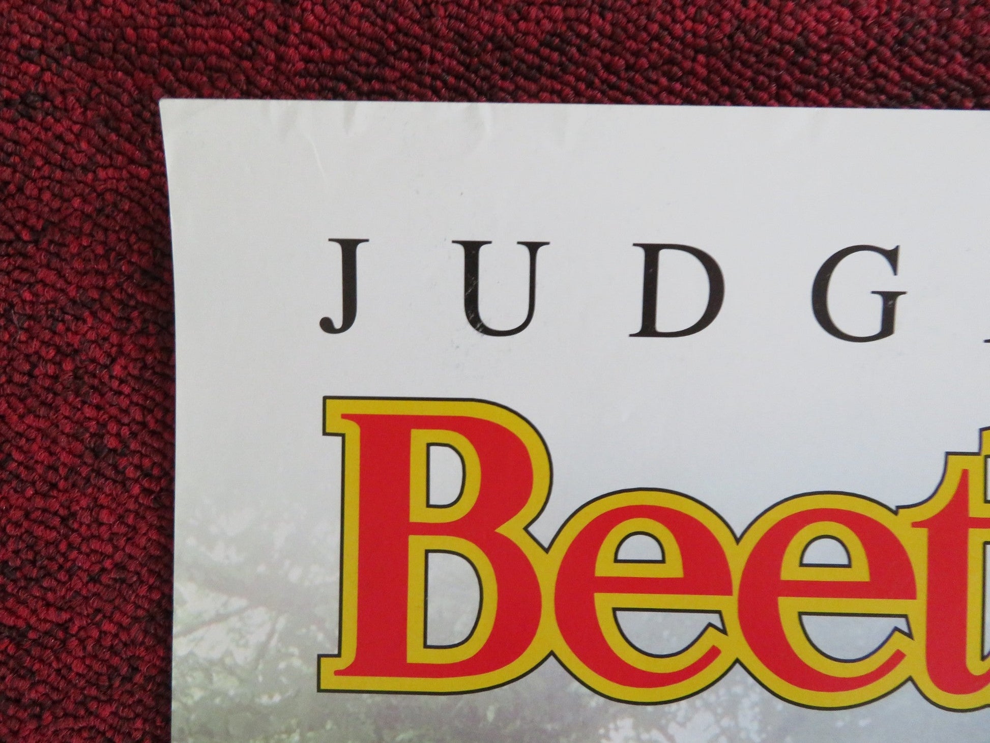 BEETHOVEN'S 4TH VHS VIDEO POSTER JUDGE REINHOLD JULIA SWEENEY 2001 Rendezvous Cinema Movie posters