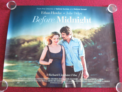 BEFORE MIDNIGHT UK QUAD ROLLED POSTER ETHAN HAWKE JULIE DELPY 2013 Rendezvous Cinema Movie posters