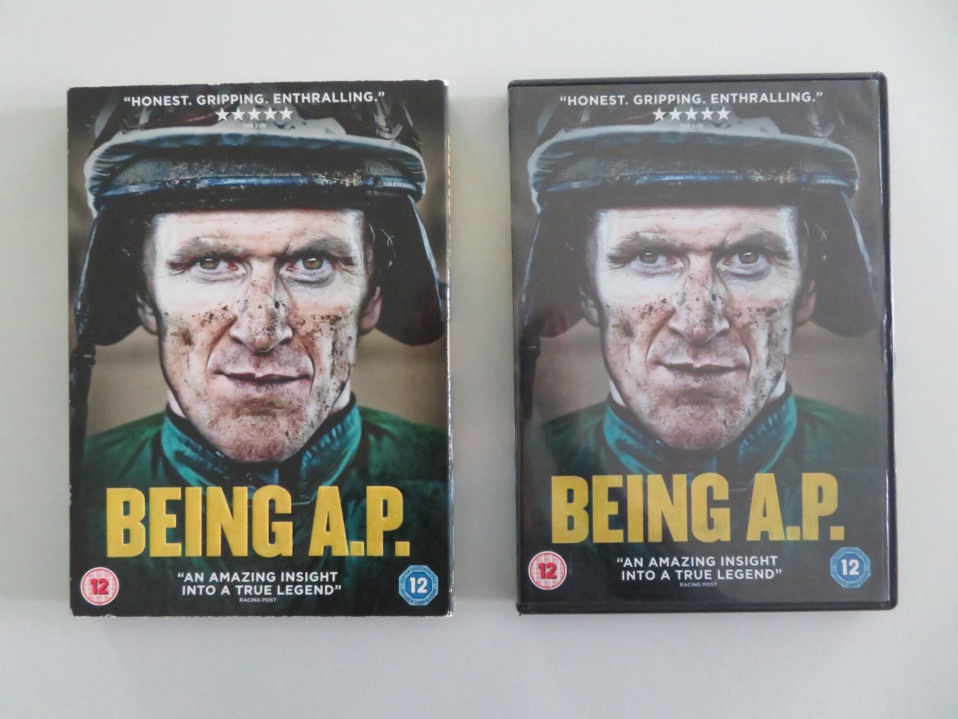 BEING A. P. (DVD) A. P. MCCOY TONY MCCOY 2015 REGION 2 Movie posters