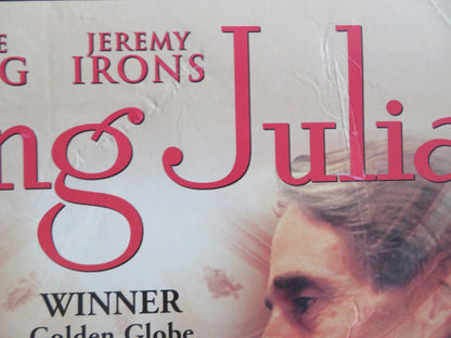 BEING JULIA VHS VIDEO POSTER ANNETTE BENING JEREMY IRONS 2004 Rendezvous Cinema Movie posters