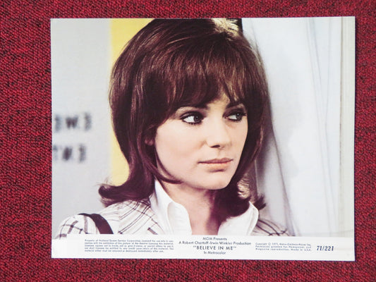 BELIEVE IN ME - A LOBBY CARD MICHAEL SARRAZIN JACQUELINE BISSET 1971 Rendezvous Cinema Movie posters