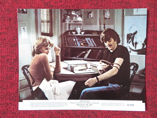 BELIEVE IN ME - B LOBBY CARD MICHAEL SARRAZIN JACQUELINE BISSET 1971 Rendezvous Cinema Movie posters