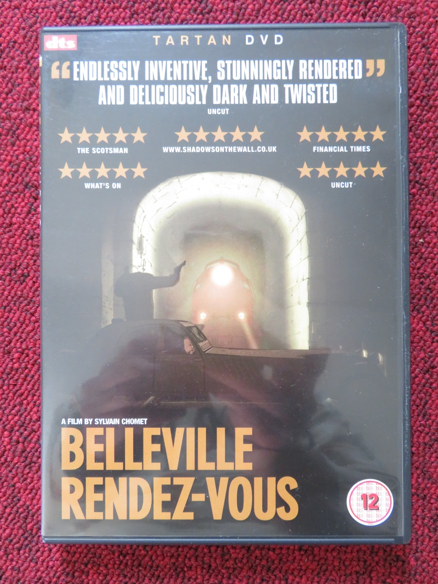 BELLEVILLE RENDEZ - VOUS (DVD) MONICA VIEGAS 2003 REGION 2 Rendezvous Cinema Movie posters