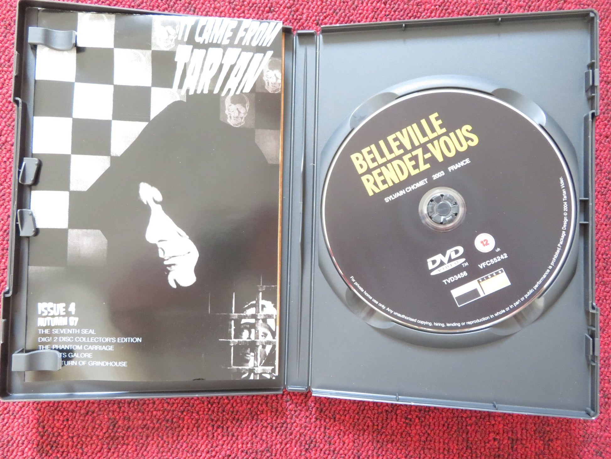 BELLEVILLE RENDEZ - VOUS (DVD) MONICA VIEGAS 2003 REGION 2 Rendezvous Cinema Movie posters