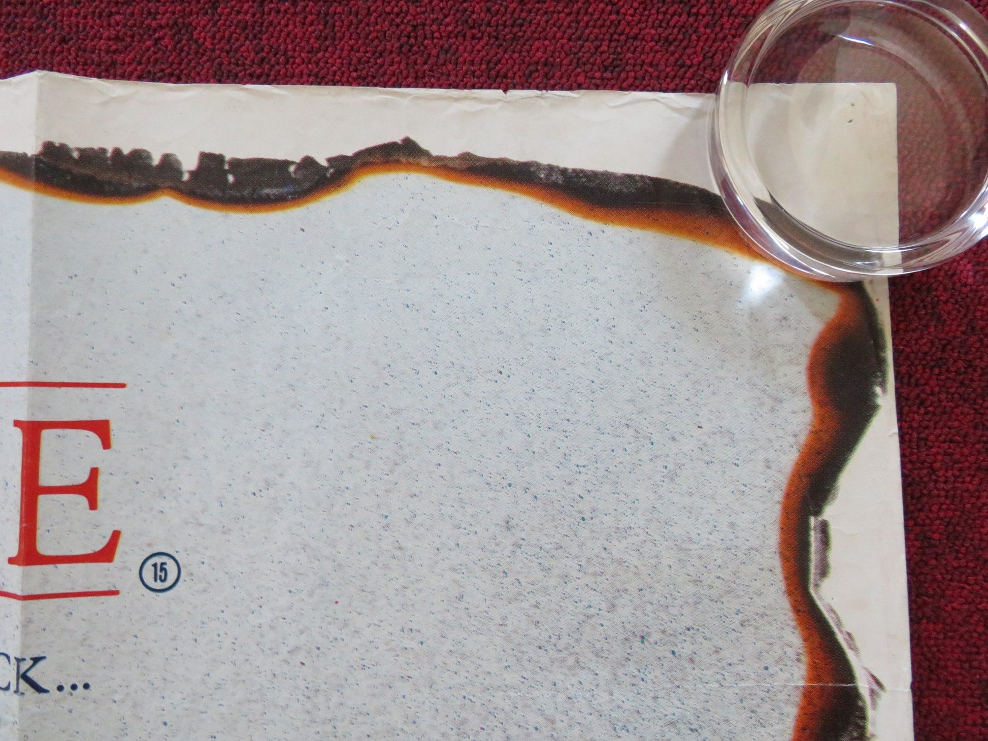 BELLMAN & TRUE UK QUAD ROLLED POSTER BERNARD HILL DEREK NEWARK 1987 Rendezvous Cinema Movie posters