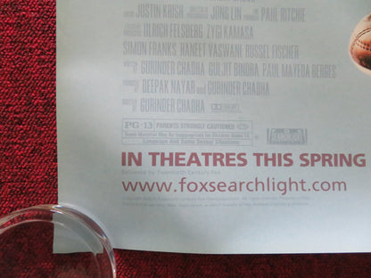 BEND IT LIKE BECKHAM US ONE SHEET ROLLED POSTER KEIRA KNIGHTLEY P. NAGRA 2002 Movie posters