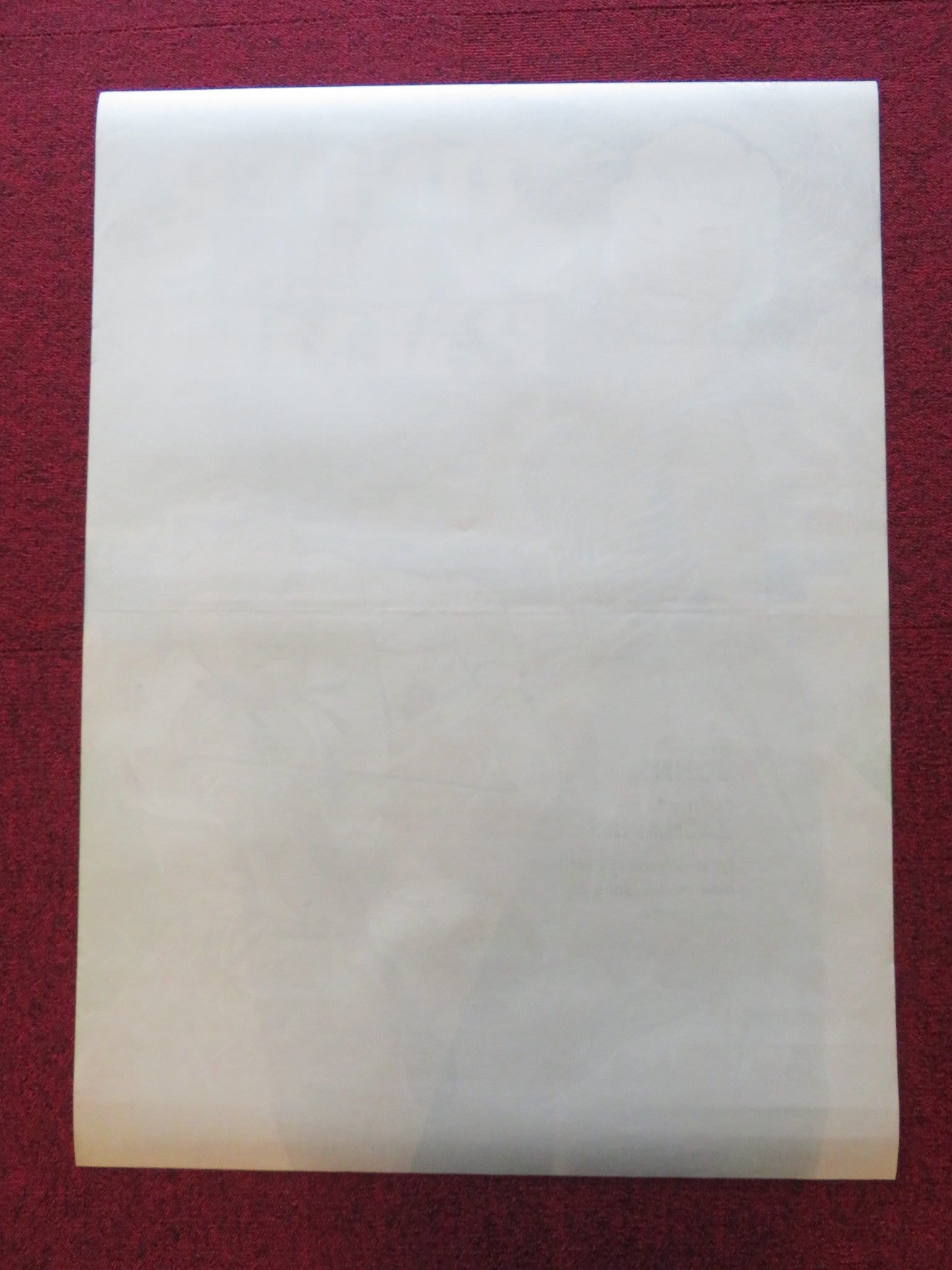 BENEATH THE PALMS ON THE BLUE SEA DANISH POSTER ROLLED BIBI JOHNS 1958 Rendezvous Cinema Movie posters