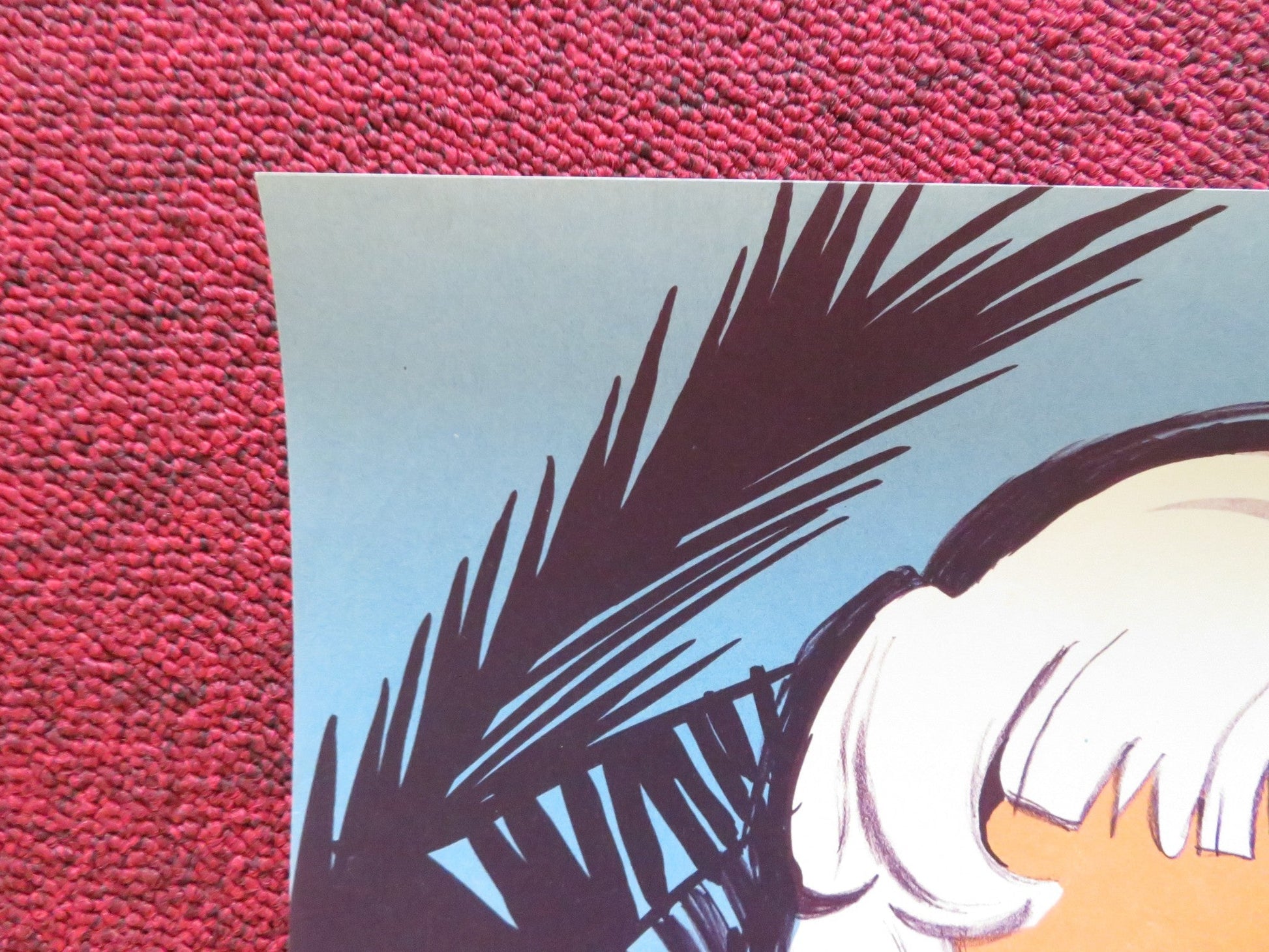 BENEATH THE PALMS ON THE BLUE SEA DANISH POSTER ROLLED BIBI JOHNS 1958 Rendezvous Cinema Movie posters