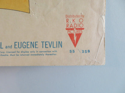 BENGAZI US INSERT POSTER RICHARD CONTE VICTOR MCLAGLEN 1955 Rendezvous Cinema Movie posters