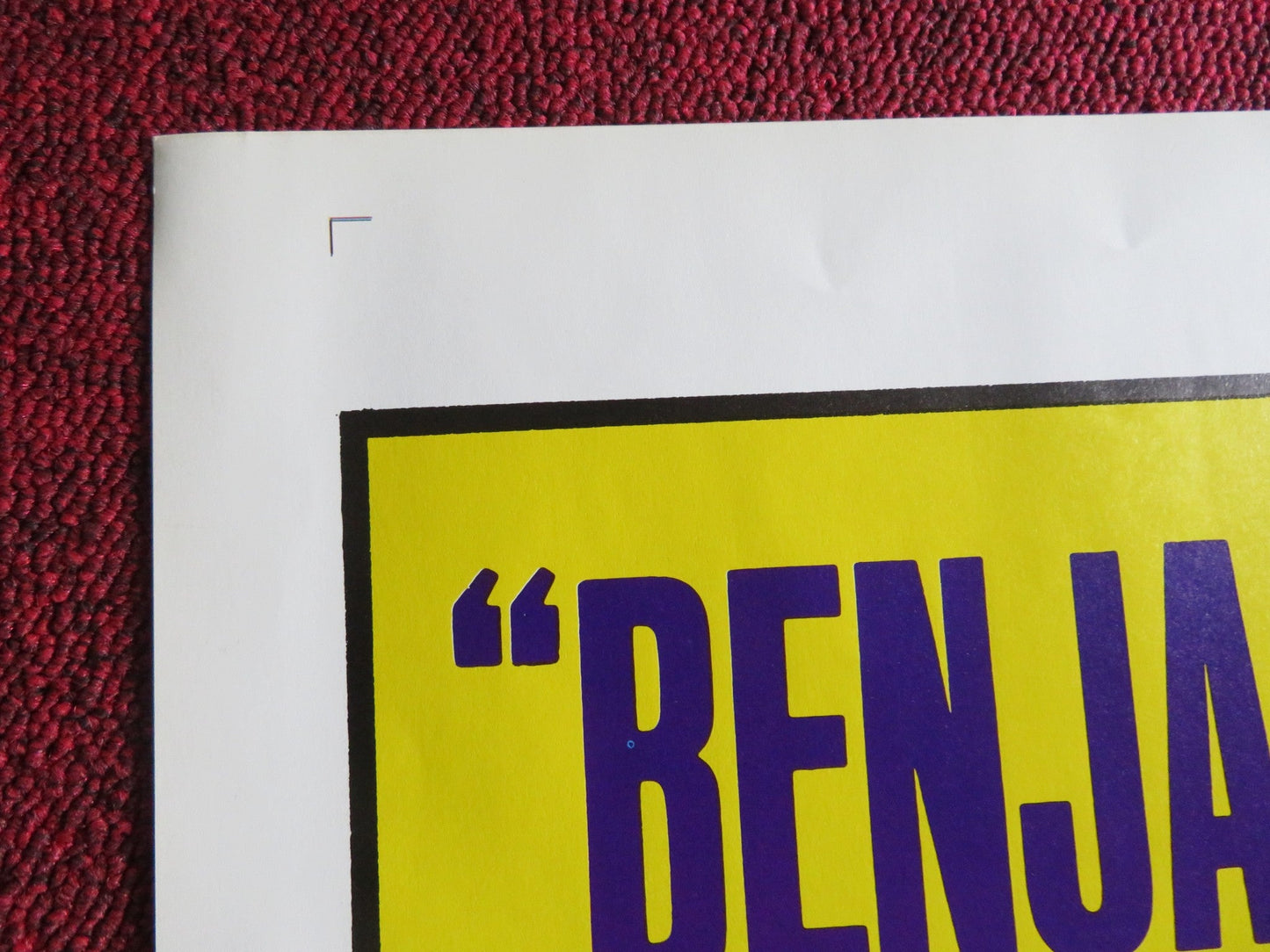 BENJAMIN - B FOLDED US ONE SHEET POSTER MICHELE MORGAN CATHERIN DENEUVE 1968 Rendezvous Cinema Movie posters