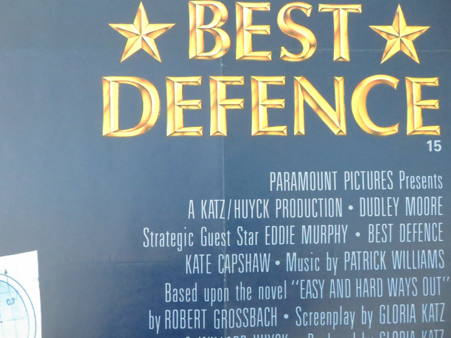 Best Defence UK Quad Rolled Poster Dudley Moore Eddie Murphy 1984 Movie posters