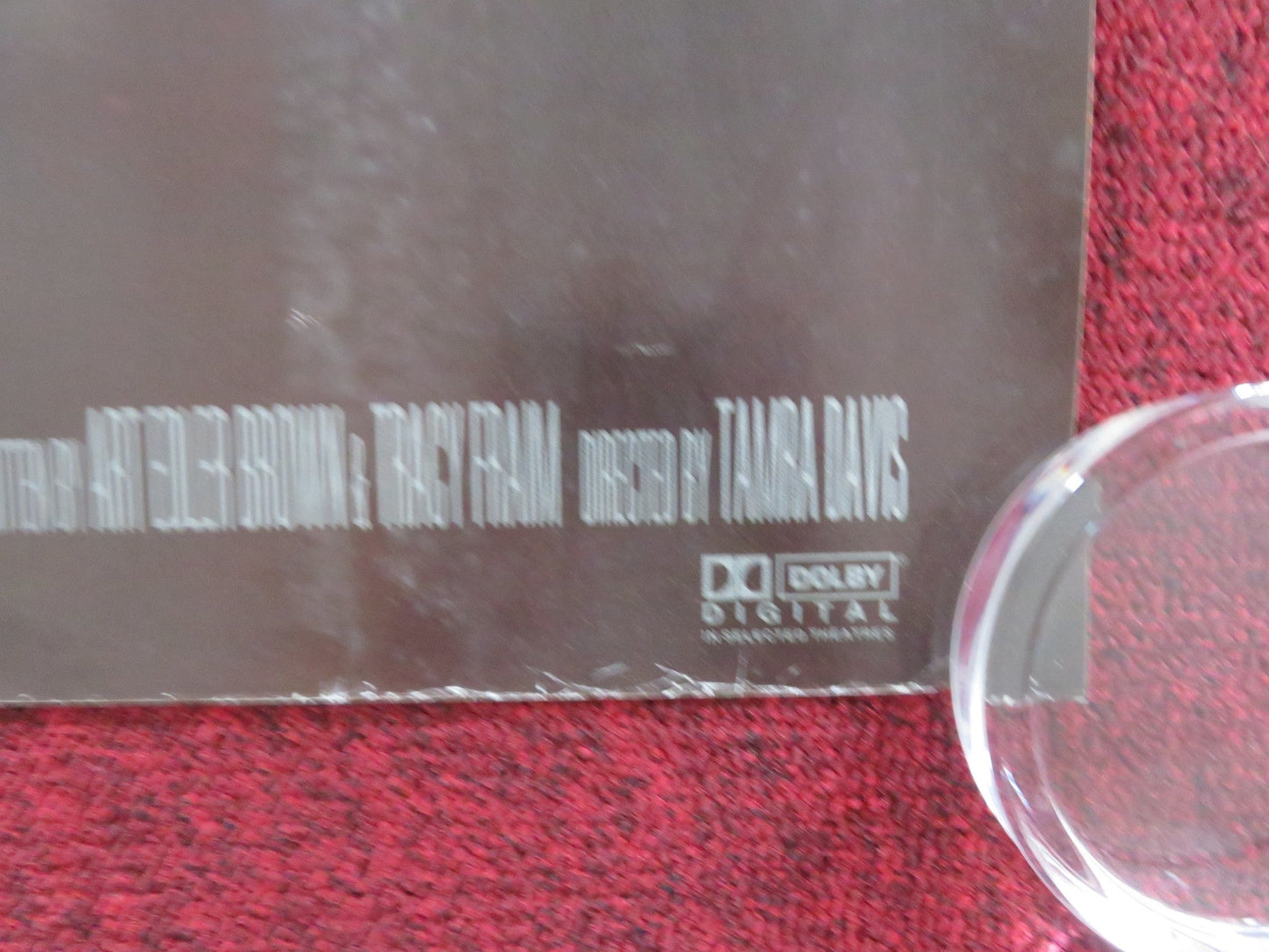 BEST MEN UK QUAD ROLLED POSTER DREW BARRYMORE DEAN CAIN 1997 Rendezvous Cinema Movie posters