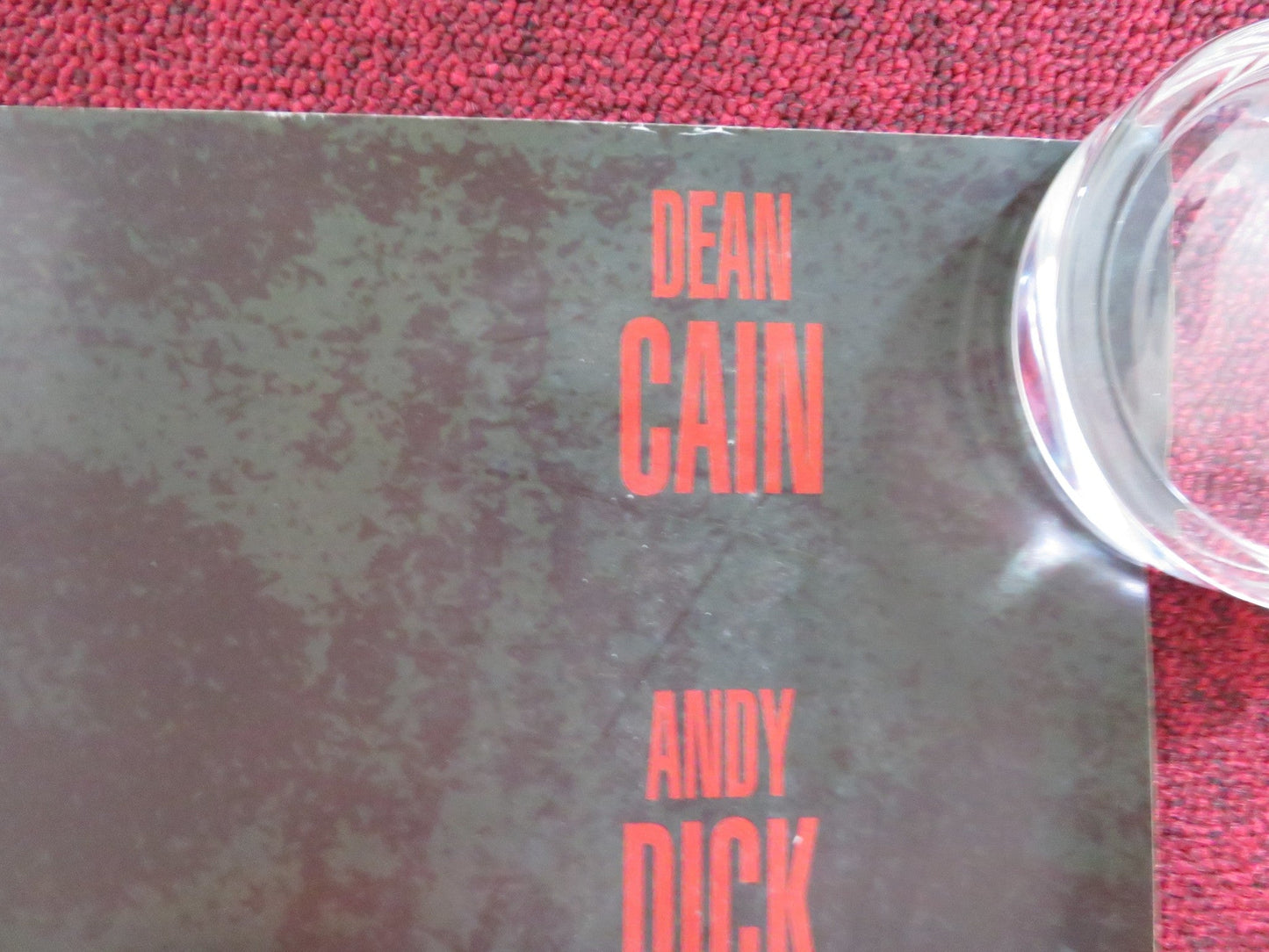 BEST MEN UK QUAD ROLLED POSTER DREW BARRYMORE DEAN CAIN 1997 Rendezvous Cinema Movie posters