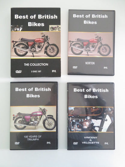 Best of British Bikes (DVD BoxSet) Norton Vincent Velocette 2008 Region 2 Movie posters