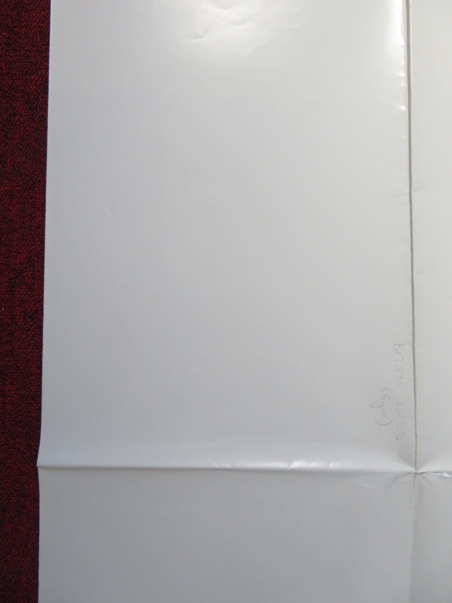 BETSY'S WEDDING FOLDED US ONE SHEET POSTER ALAN ALDA MOLLY RINGWALD 1990 Rendezvous Cinema Movie posters