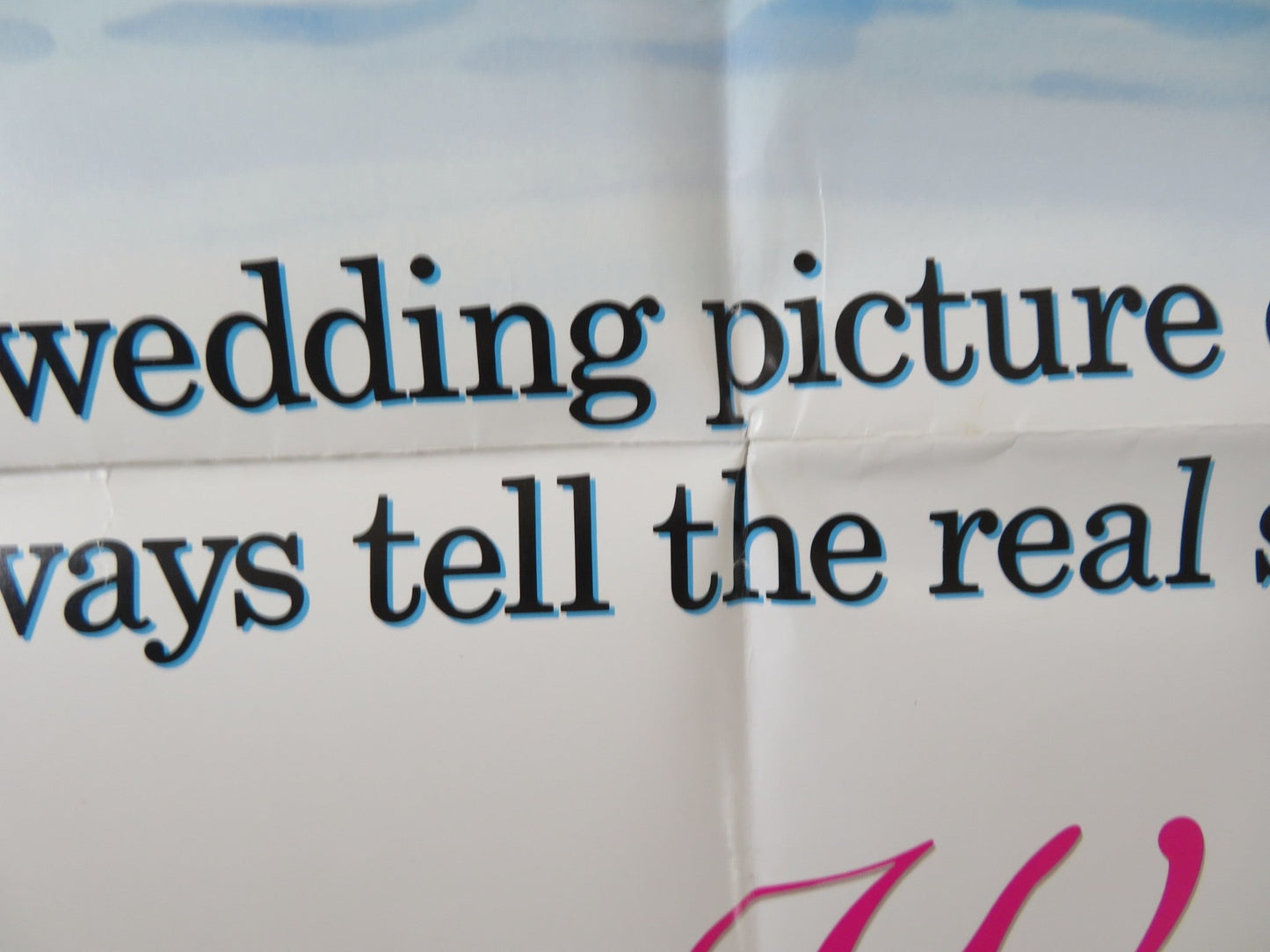 BETSY'S WEDDING FOLDED US ONE SHEET POSTER ALAN ALDA MOLLY RINGWALD 1990 Rendezvous Cinema Movie posters