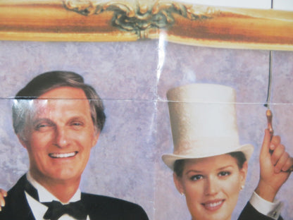BETSY'S WEDDING FOLDED US ONE SHEET POSTER ALAN ALDA MOLLY RINGWALD 1990 Rendezvous Cinema Movie posters