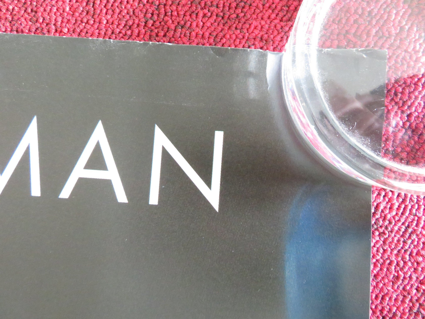 BETTER MAN UK QUAD ROLLED POSTER ROBBIE WILLIAMS STEVE PEMBERTON 2024 Rendezvous Cinema Movie posters