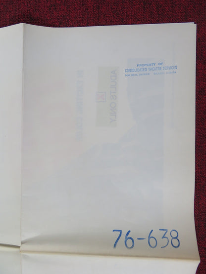 BETWEEN THE COVERS FOLDED US ONE SHEET POSTER HEIDI KAPPLER HANKAMMER 1974 Rendezvous Cinema Movie posters