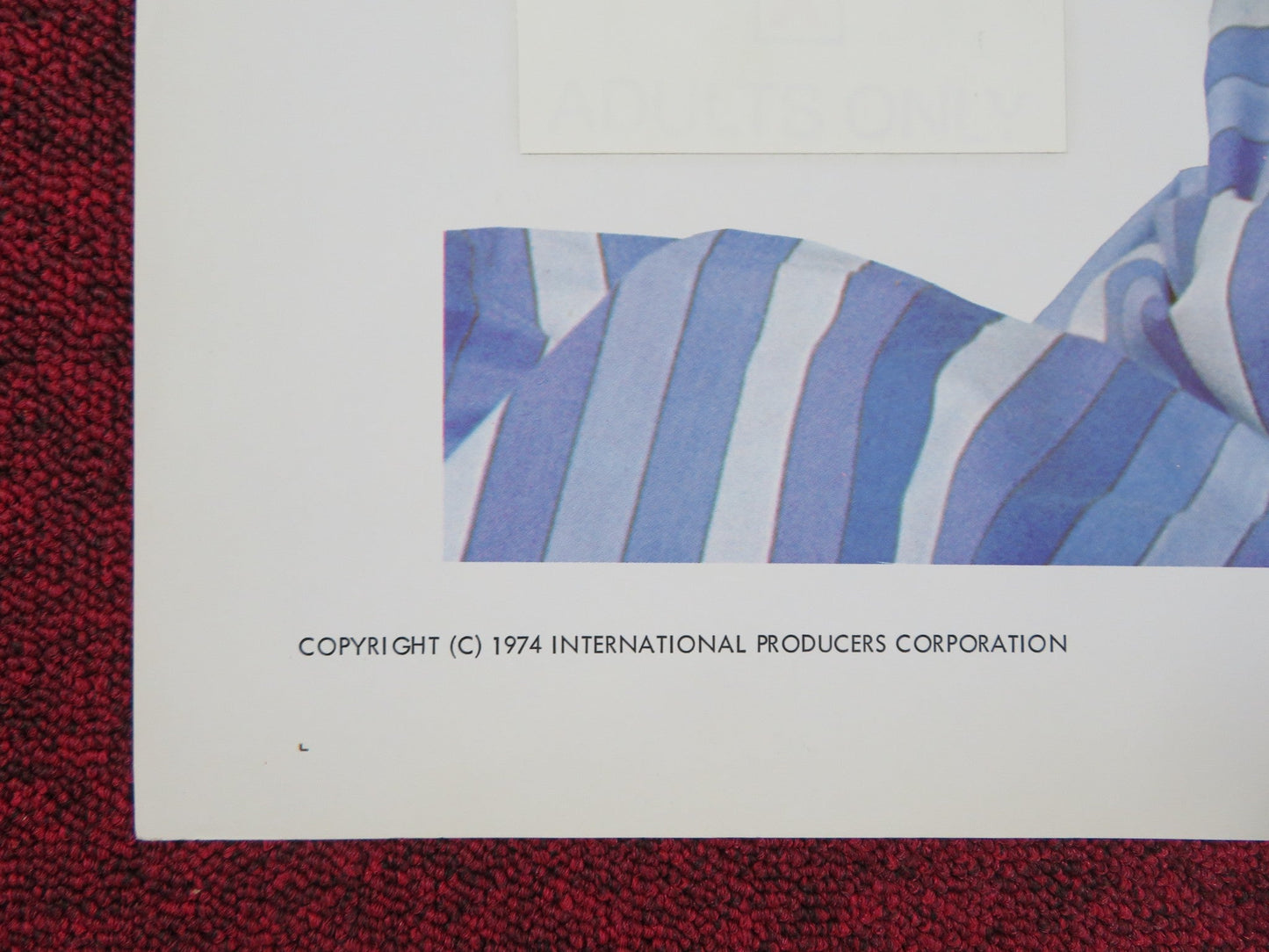 BETWEEN THE COVERS FOLDED US ONE SHEET POSTER HEIDI KAPPLER HANKAMMER 1974 Rendezvous Cinema Movie posters