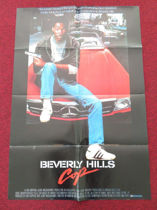 Beverly Hills Cop Lebanese Poster Folded Eddie Murphy Judge Reinhold 1984 Movie posters