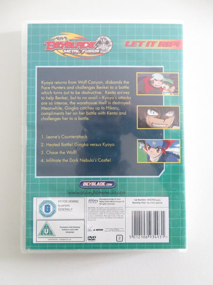 BEYBLADE METAL FUSION VOLUME 3 (DVD) ROB TINKLER JASON DELINE 2012 REGION 2 Movie posters