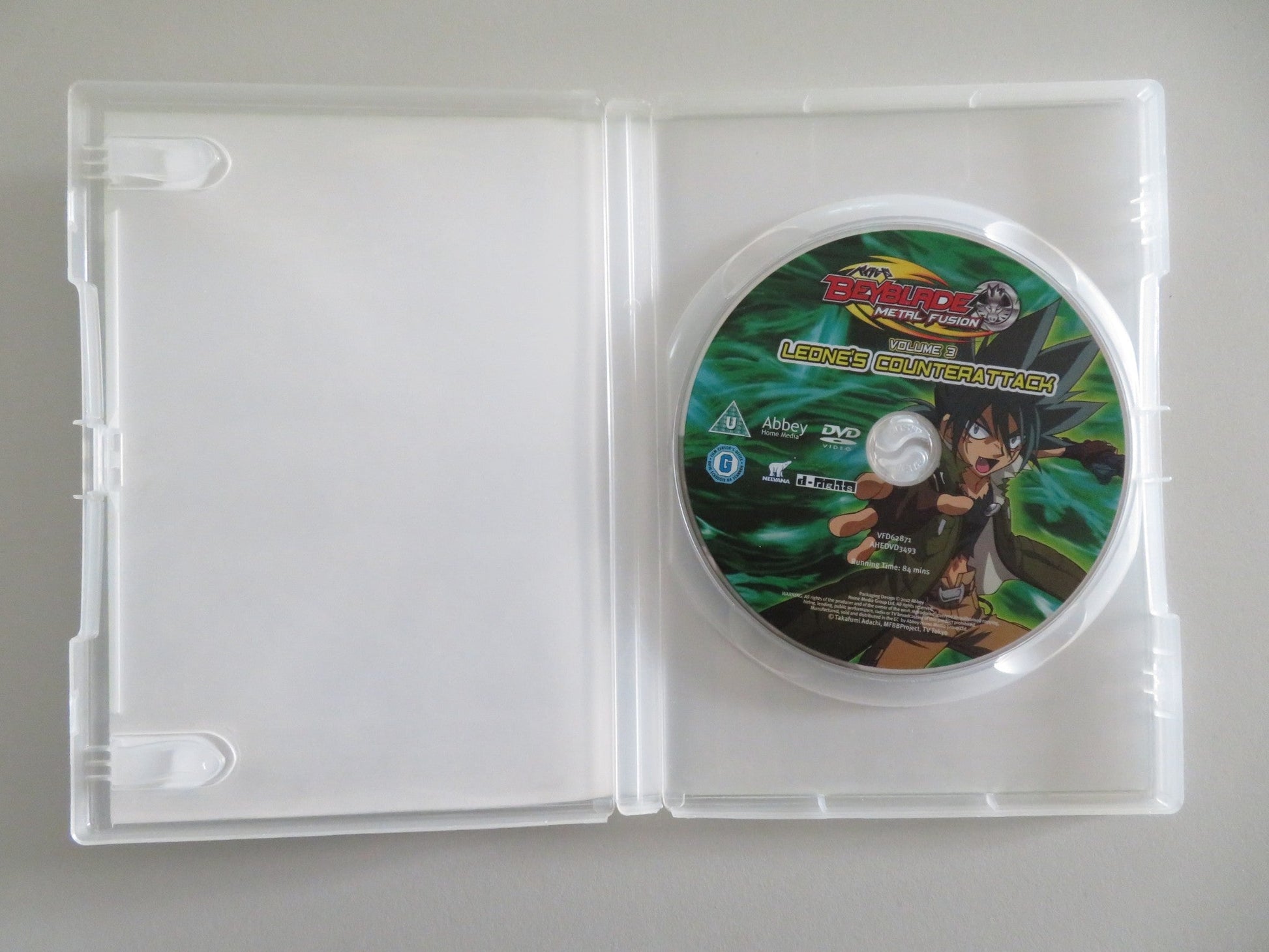 BEYBLADE METAL FUSION VOLUME 3 (DVD) ROB TINKLER JASON DELINE 2012 REGION 2 Movie posters