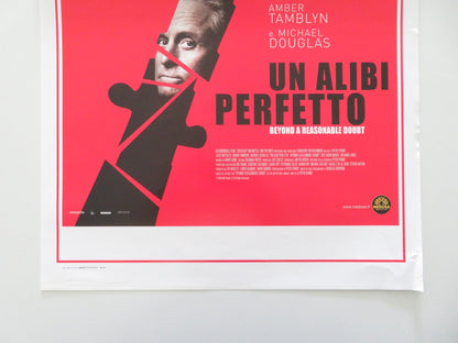 Beyond A Reasonable Doubt ITALIAN LOCANDINA POSTER DOUGLAS JESSE METCALFE 2009 Movie posters