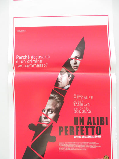 Beyond A Reasonable Doubt ITALIAN LOCANDINA POSTER DOUGLAS JESSE METCALFE 2009 Movie posters
