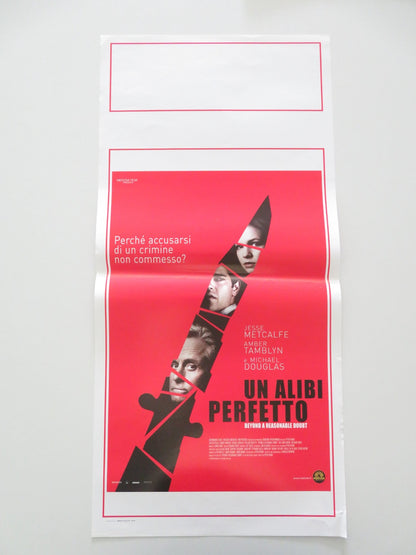 Beyond A Reasonable Doubt ITALIAN LOCANDINA POSTER DOUGLAS JESSE METCALFE 2009 Movie posters