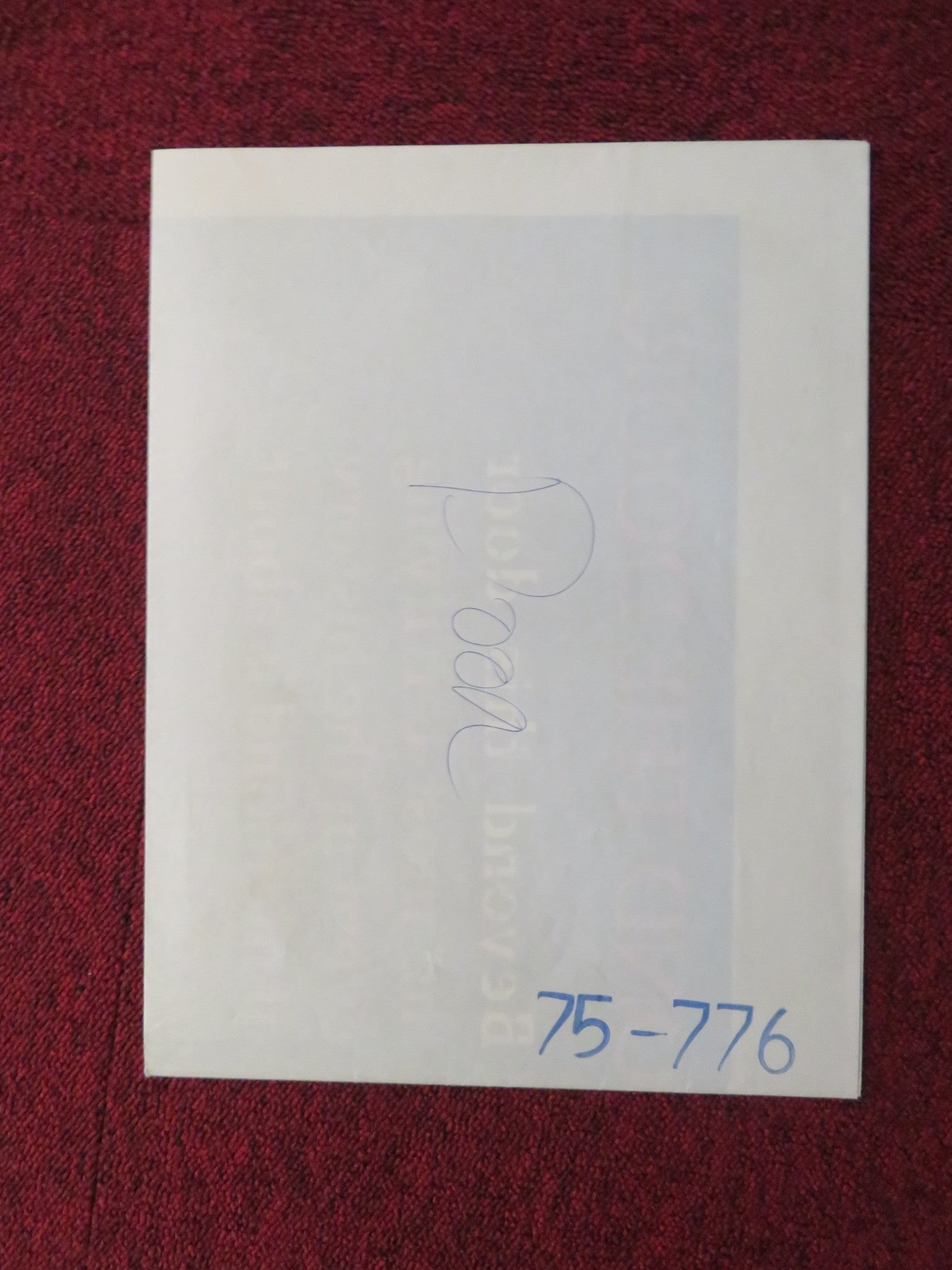 BEYOND THE DOOR FOLDED US ONE SHEET POSTER JULIET MILLS GABRIELE LAVIA 1974 Rendezvous Cinema Movie posters