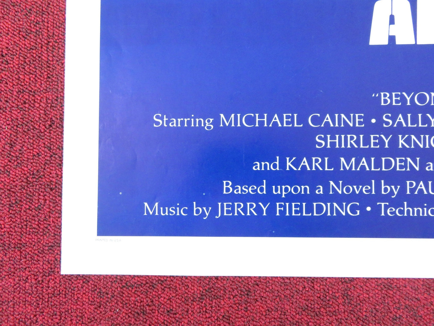 BEYOND THE POSEIDON ADVENTURE - B FOLDED US ONE SHEET POSTER MICHAEL CAINE 1979 Rendezvous Cinema Movie posters